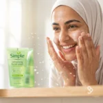 استفاده از ژل شستشوی صورت سیمپل مدل Refreshing در روتین روزانه
