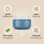 ترکیبات کلیدی کرم رتینول فارم استی شامل پانتنول و نیاسینامید