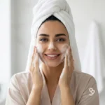 استفاده از شوینده صورت برای پوست شفاف