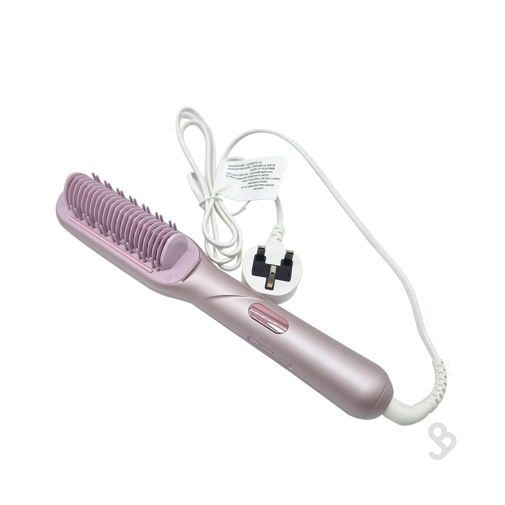 sheglam-hair-hydra-shot-steam-straightening-brush-pro برس صافکننده بخار مو شیگلم Hydra Shot Pro
