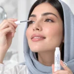 کشیدن سرم روی مژه از ریشه تا نوک